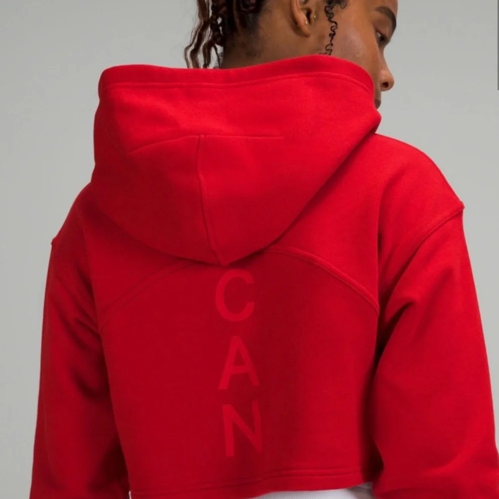 Lululemon Olympic Team Canada All Yours
Red Cropped Hoodie - Picture 3 of 9